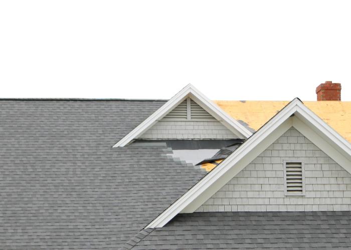 A home with new asphalt shingle roofing in Cranston.